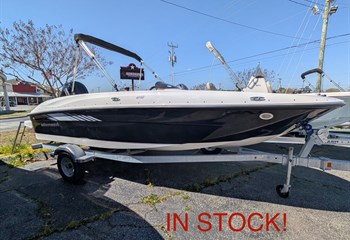 2025 Bayliner E18 Black/White Boat
